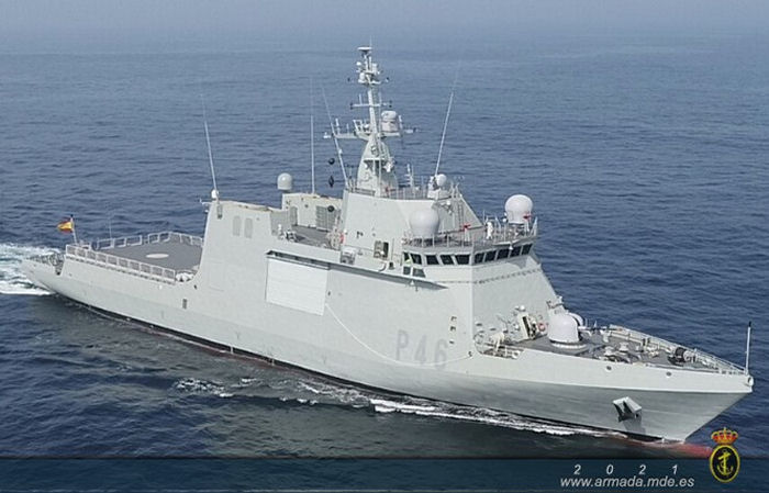 Alpha A900 Drone in Spanish Navy OPV