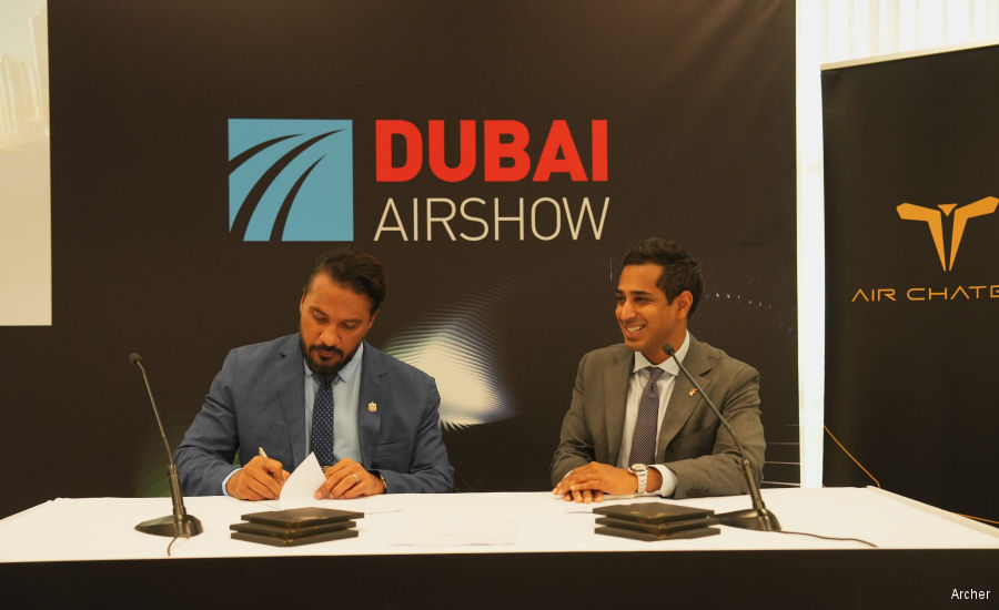 Air Chateau Signed MoU for 100 Archer Midnight eVTOLs