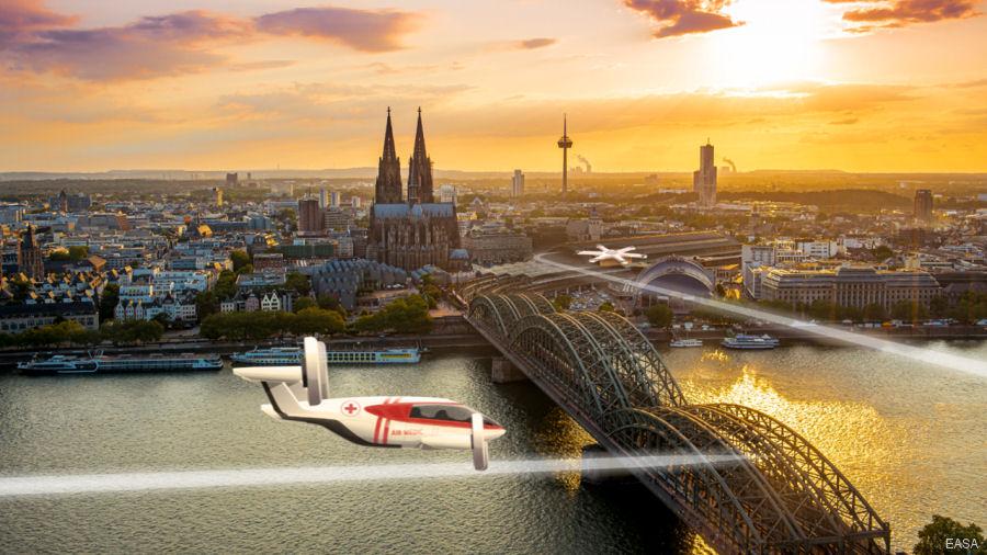 EASA Proposes Rules for VTOL Air Taxis Operations