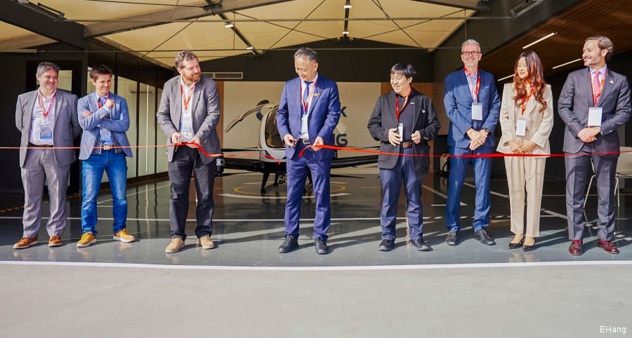 EHang New Unmanned eVTOLs Center in Spain