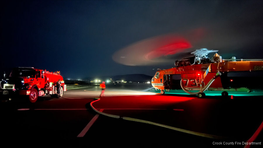 Erickson S-64F FAA Certified for NVG Operations