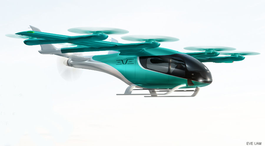 Taubaté Selected for Eve eVTOL Production Factory