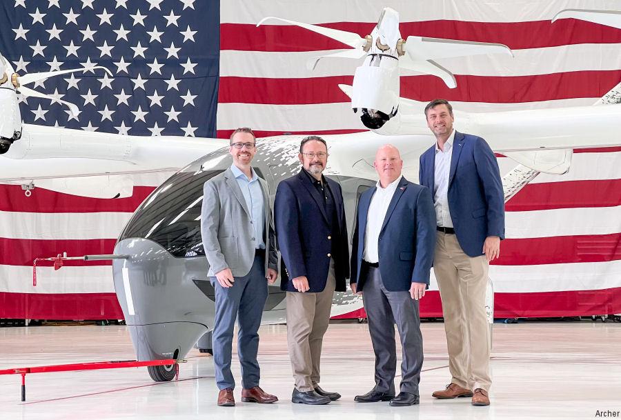 Marine Advisers Visit eVTOL Archer Midnight