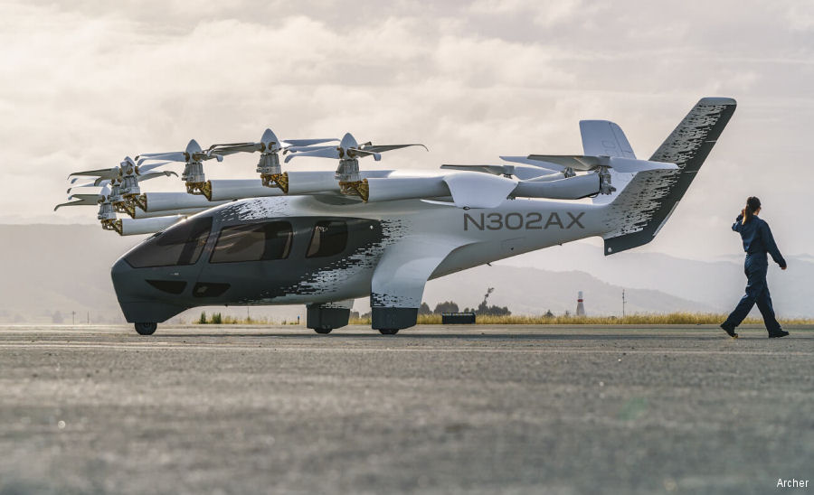Marine Advisers Visit eVTOL Archer Midnight