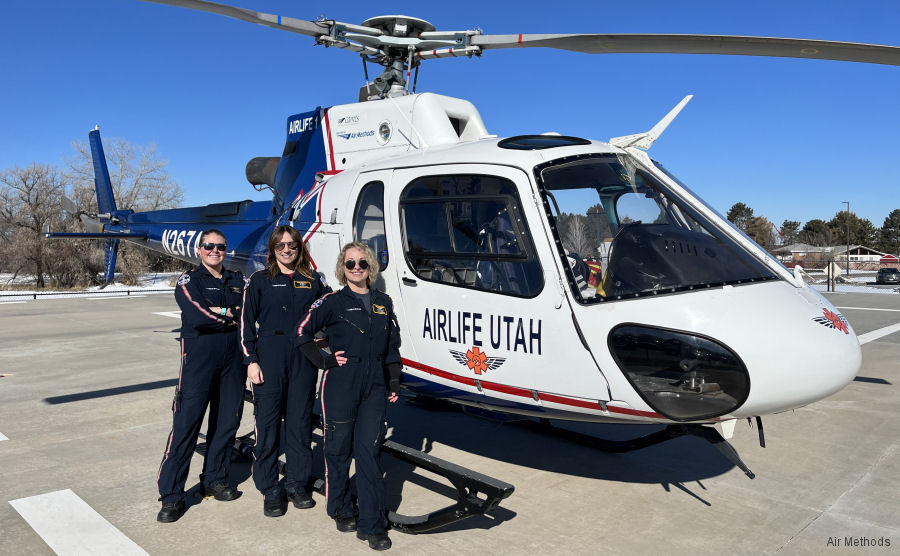 All-Female Crew for AirLife Utah