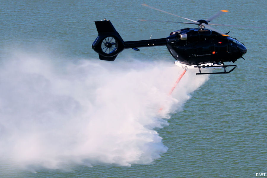helicopter news May 2023 Fire Attack Model 311 GII Approved for H145D2/D3