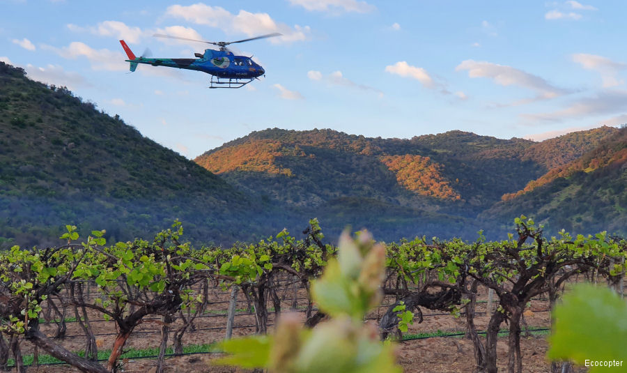 Protecting  Crops from Frost with Helicopters