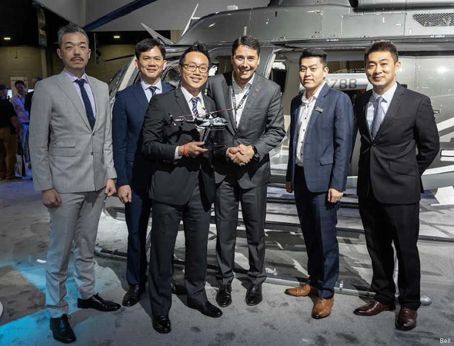 First Bell 407GXi Sale In Taiwan