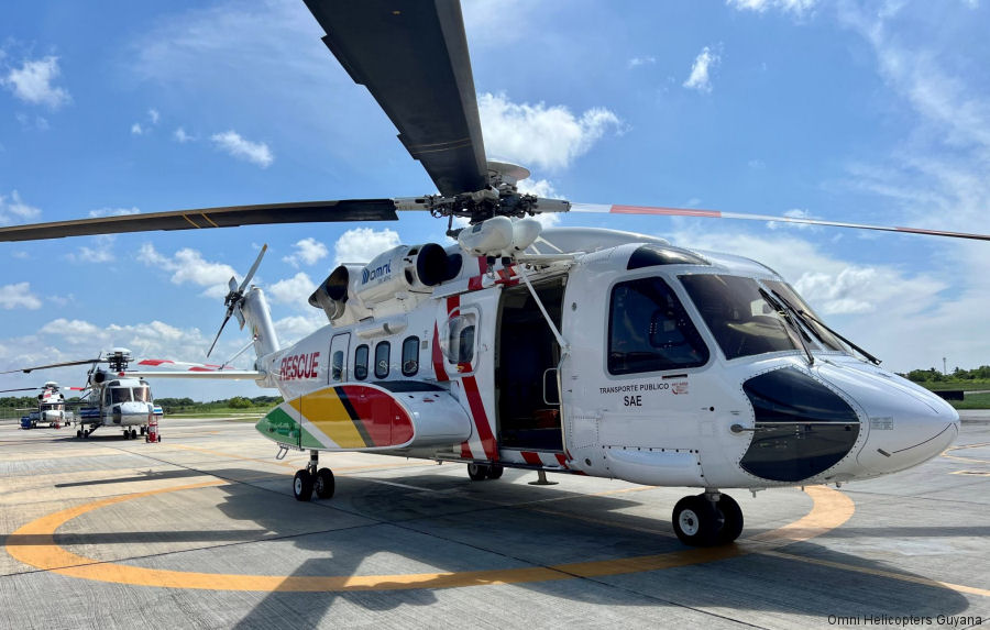 Omni Guyana SAR Transitions from AW139 to S-92