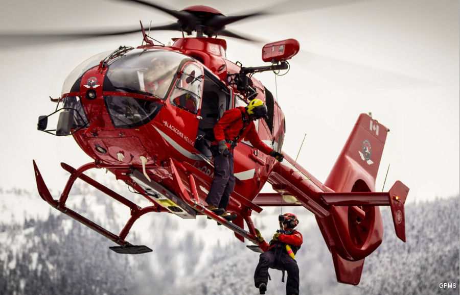 Blackcomb Selects GMPS HUMS for Airbus EC135