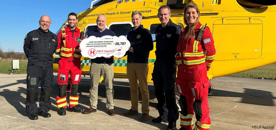 New Lighting for Dorset and Somerset Air Ambulance Base