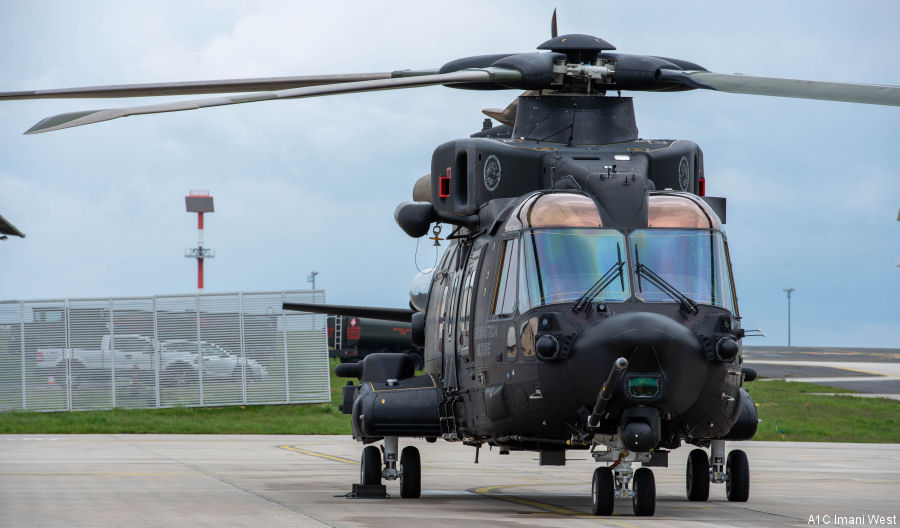 Italian Caesar Helicopters Training in Germany