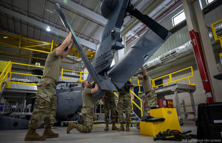 Training New HH-60 Maintainers