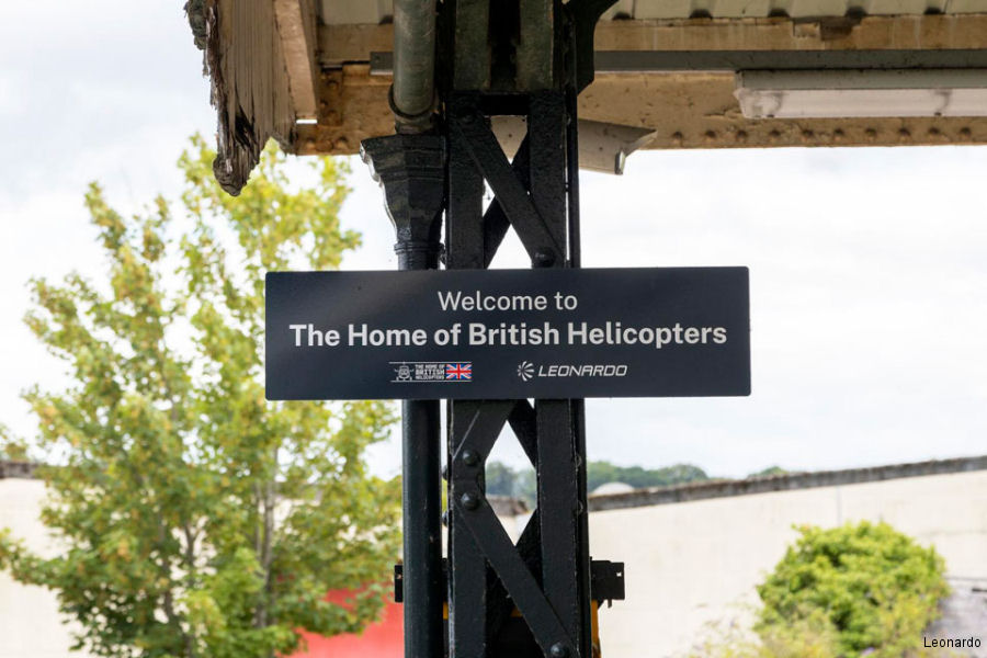 Yeovil designated as “Home of British Helicopters”