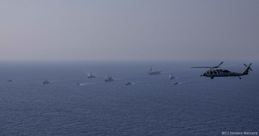US Navy HSC-5 Training in Bizë, Albania