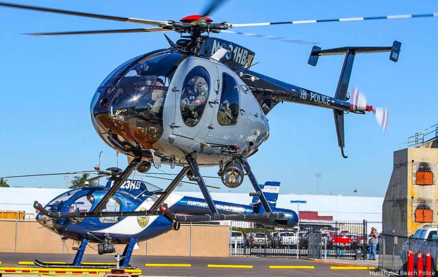 First of Three MD530F for Huntington Beach Police