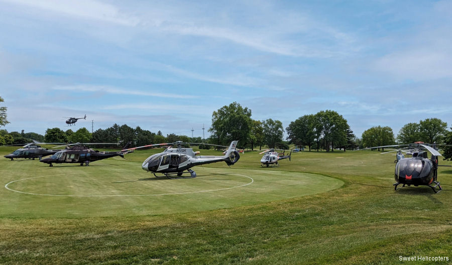 Sweet Helicopters Sets Transport Record at Indy 500