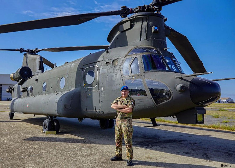 50th Anniversary of Italian Army Chinook
