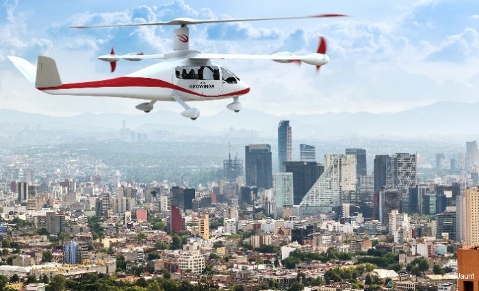Mexican Redwings Sign LoI for Jaunt Journey eVTOL