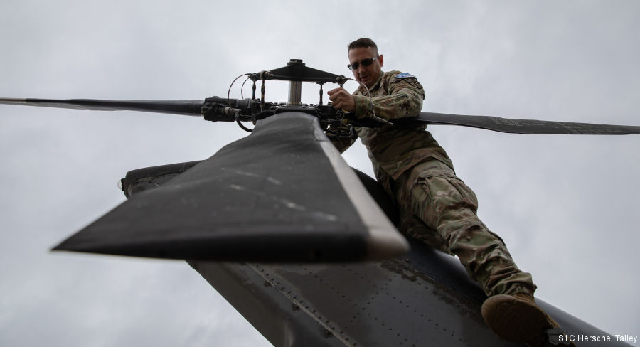 Aviation Mechanics Keeps KFOR Helicopters Flying