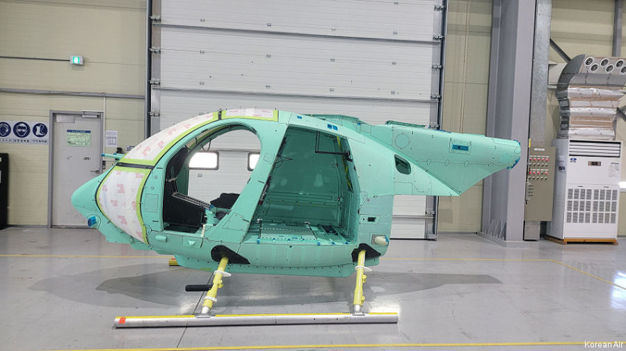 Korean Air First AH-6 Fuselage for Boeing
