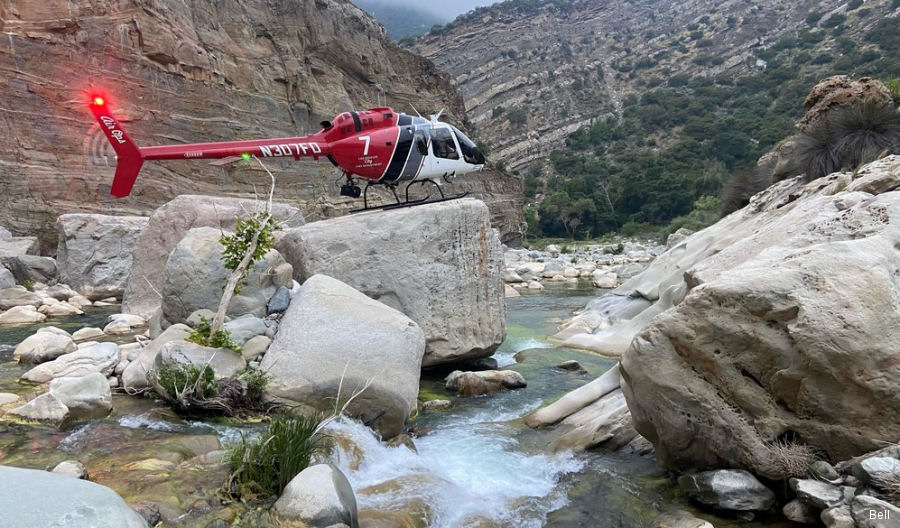 Los Angeles Fire Department Adds Bell 505