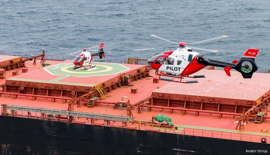 H135 for Marine Pilot Transfer at Le Havre Port