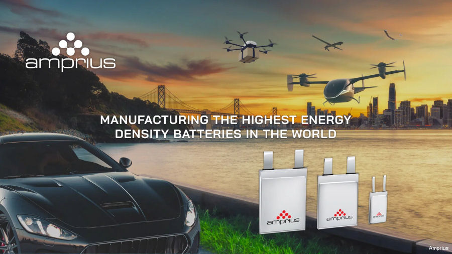 Amprius Unveils New Lithium-ion Battery