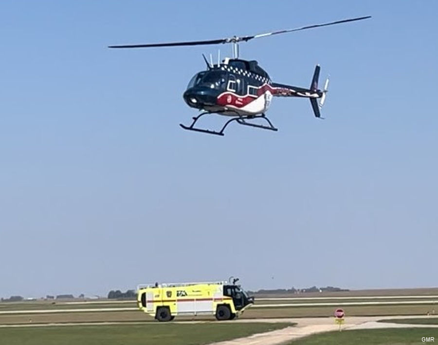 Air Evac Lifeteam New Base in Macon County, Illinois