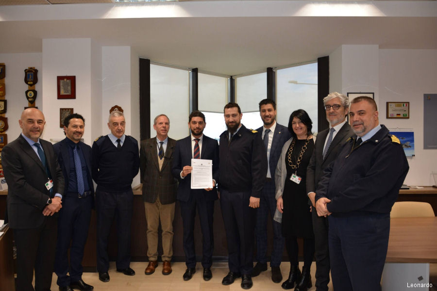 Leonardo Italy now a  “Maintenance Training Organisation”