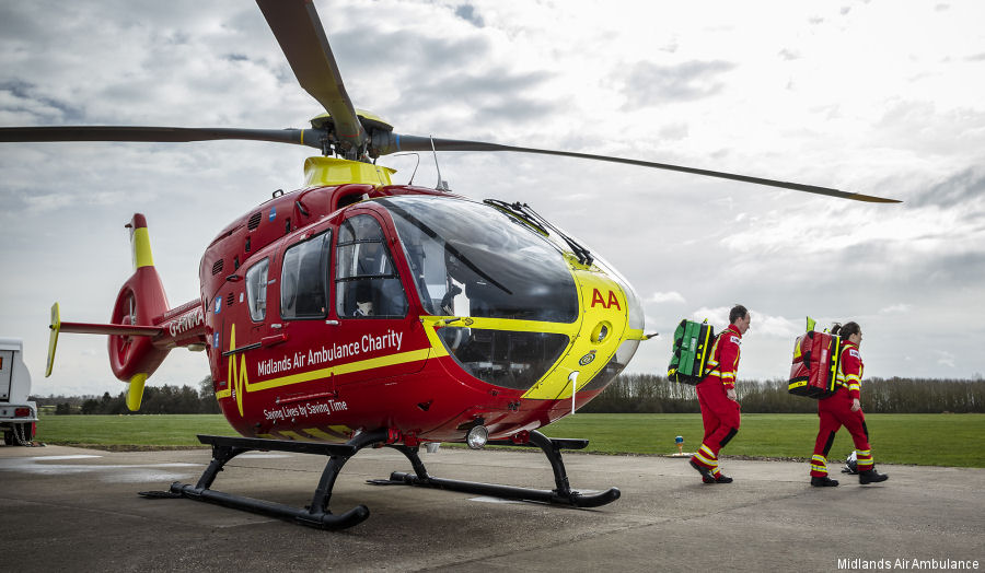 70,000 Missions for Midlands Air Ambulance