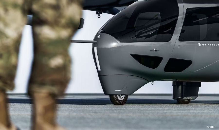 USAF AFWERX $142M Contract for Archer eVTOL