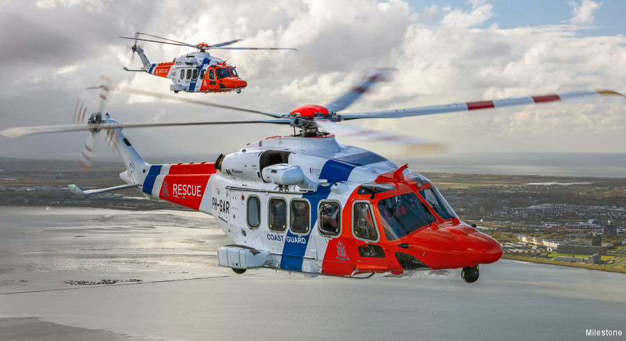 Bristow Leasing SAR AW189s and S-92s from Milestone