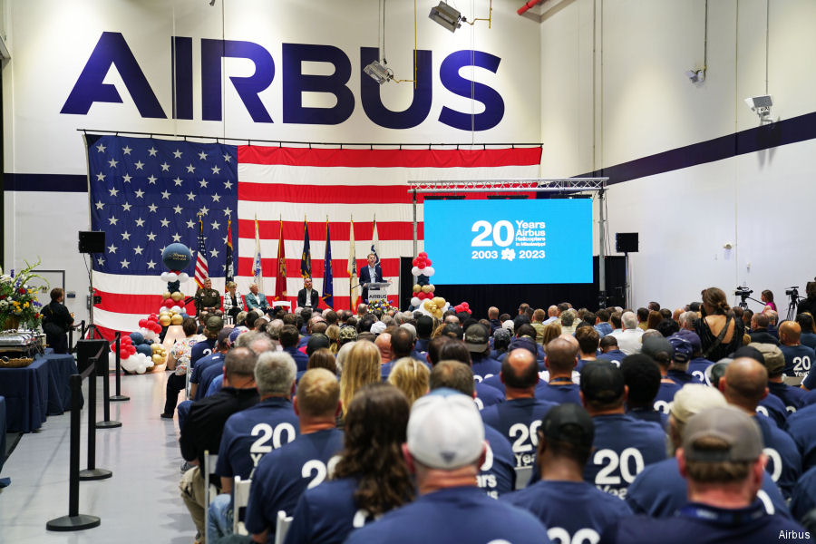 Airbus Celebrates 20 Years Manufacturing in Mississippi