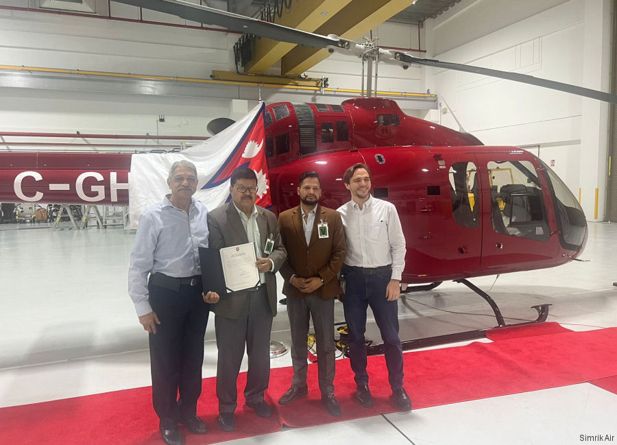 Bell 505 Delivered to Nepal Simrik Air