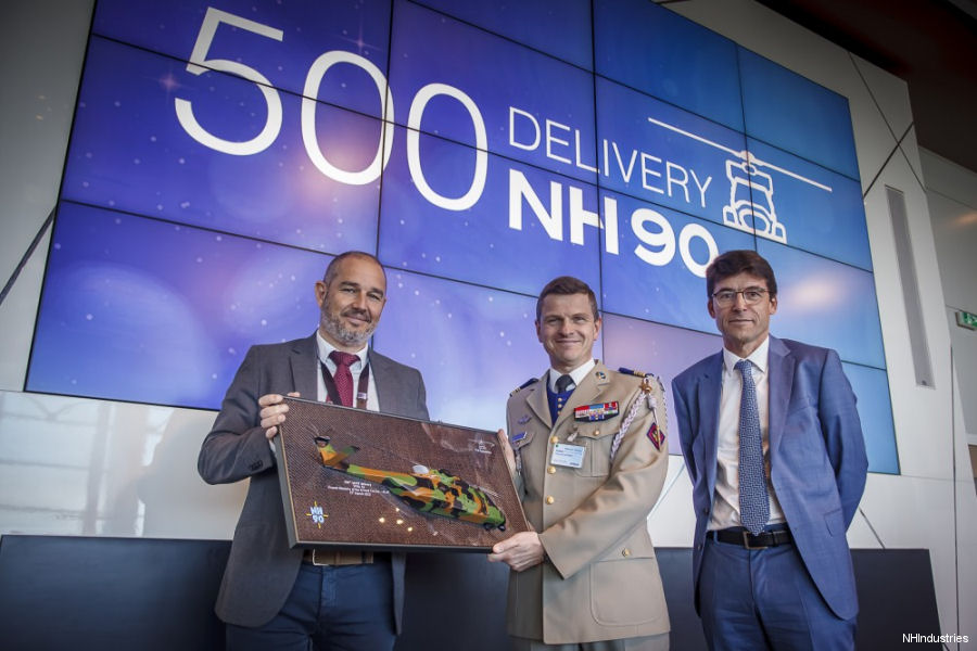 NHI Delivers 500th NH90