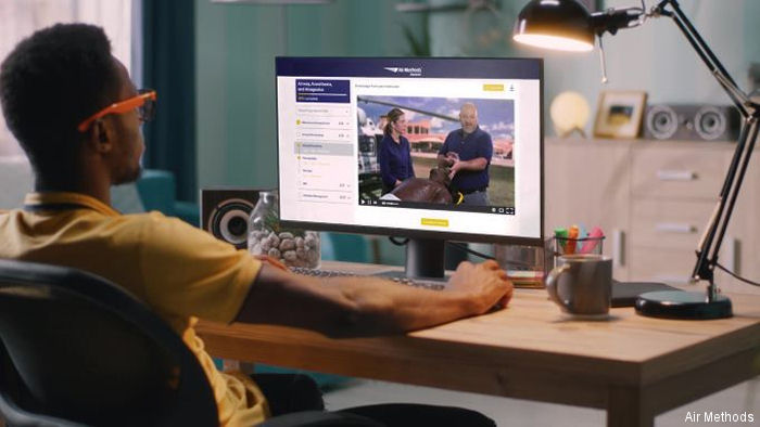 NMSU Firefighters Training by Air Methods Ascend