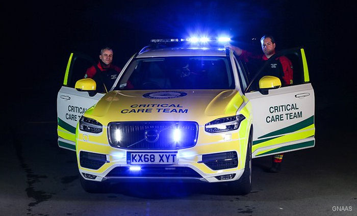 GNAAS Air Ambulance Launches 24/7 Car in North East