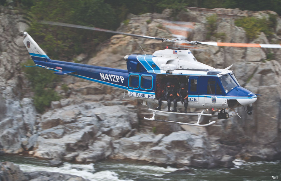 U.S. Park Police 50 Years Flying Bell Helicopters