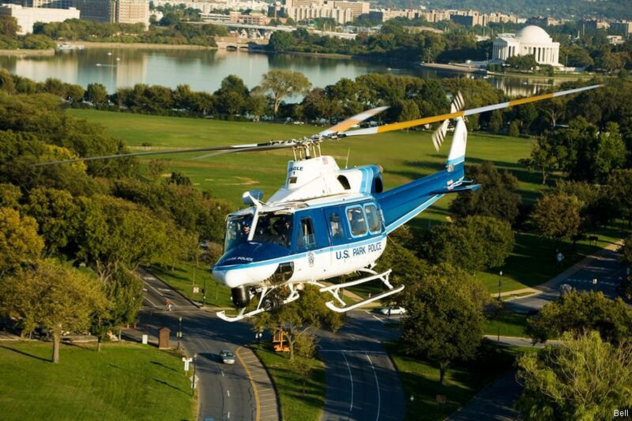 U.S. Park Police 50 Years Flying Bell Helicopters