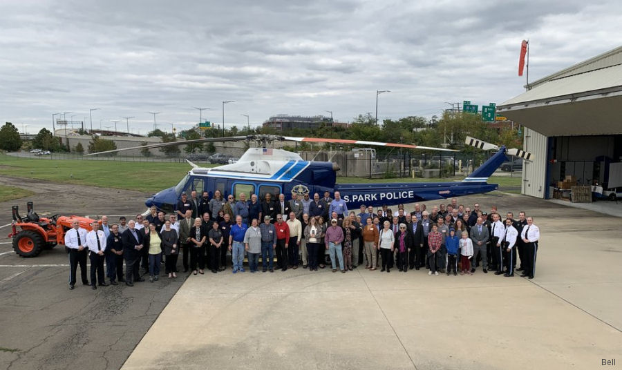 U.S. Park Police 50 Years Flying Bell Helicopters