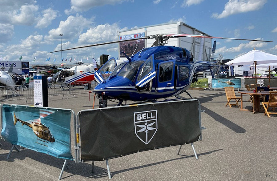 Bell 429 at Paris Air Show 2023