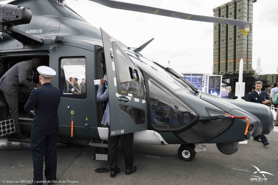 French Air Force and Space H160M at Paris Air Show