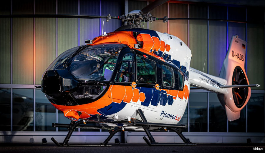 Airbus Unveils PioneerLab Flying Laboratory Helicopter