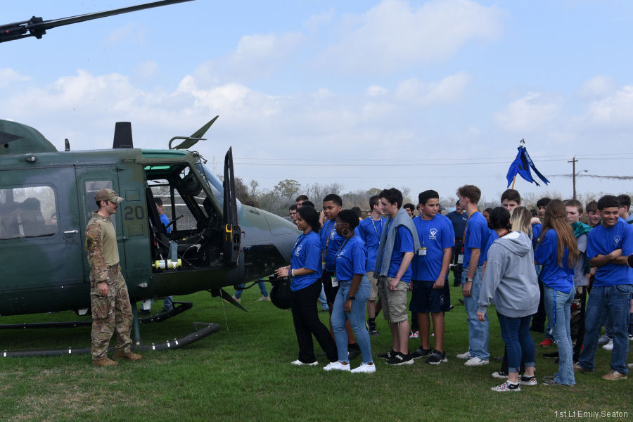 USAF UH-1N Huey in Project Tuskegee