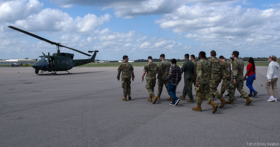 USAF UH-1N Huey in Project Tuskegee