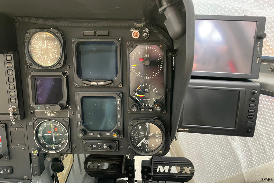 Radar Altimeter Indicator Installation in MD902