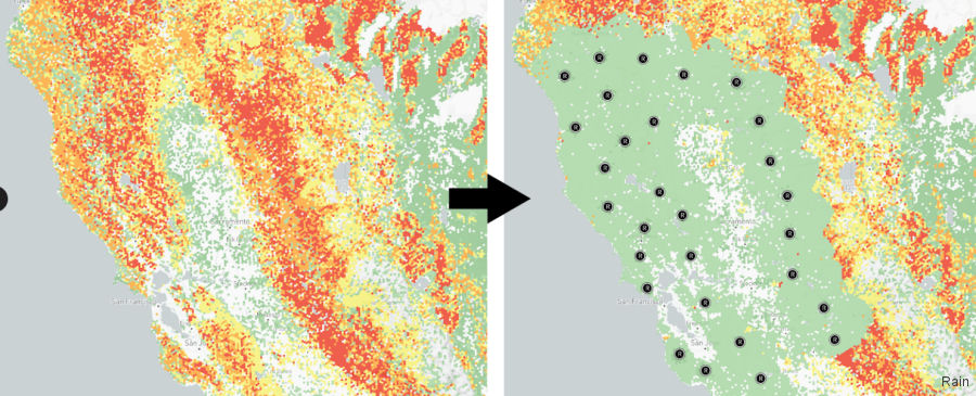 Rain and Uncrewed Black Hawk in Aerial Wildland Firefighting
