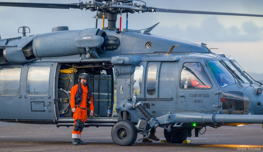 USAF Pave Hawks Training at USCG Rescue School