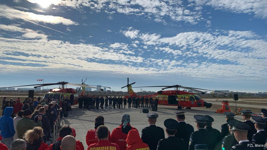 Romania Receives its First Polish-Made Black Hawks